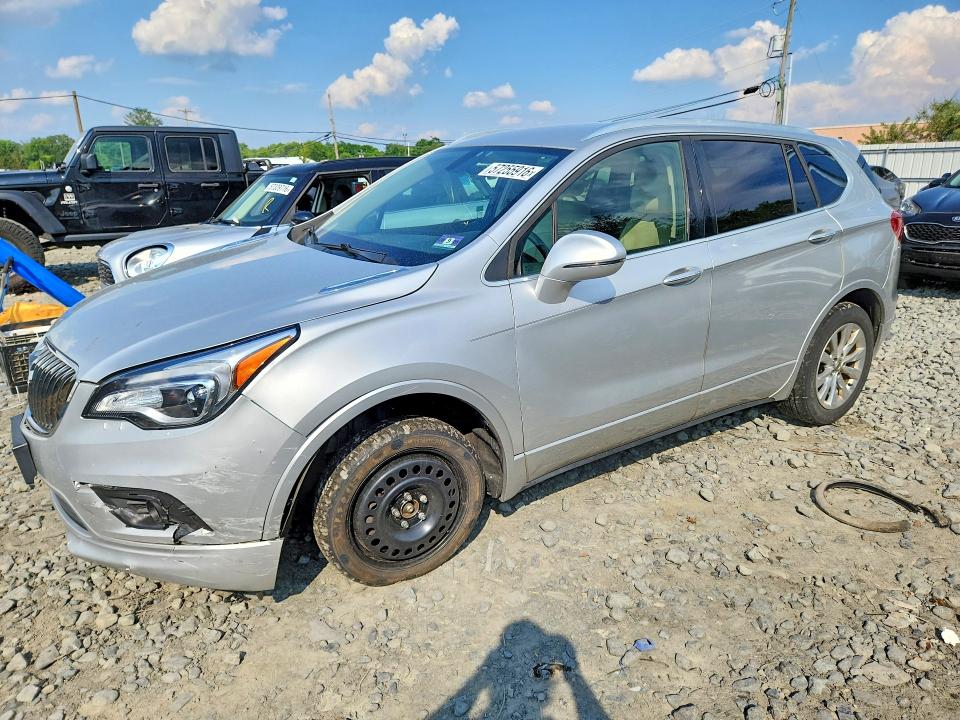 2017 Buick Envision VIN LRBFXBSA8HD219833 COPART salvage auction — FRONT END, Nj - Cert Of Title-Salvage, sold $999 on 2026-09-02 (photo 1)