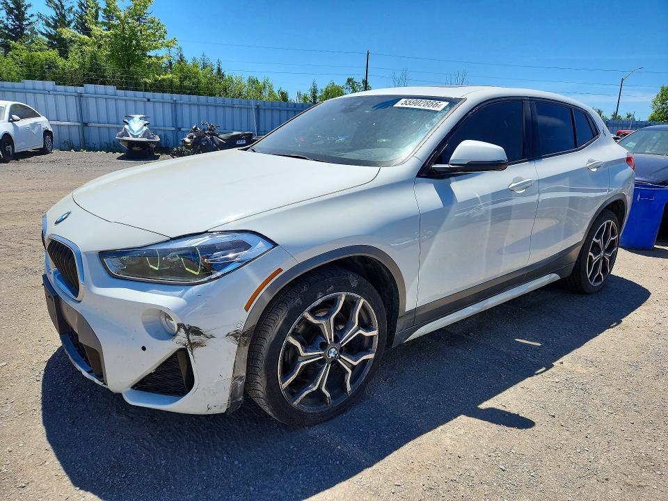 2018 BMW X2 VIN WBXYJ5C35JEF80682 — COPART salvage auction photo
