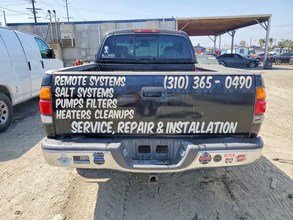 2002 Toyota Tundra VIN 5TBRT34112S326580 COPART salvage auction — NORMAL WEAR, Ca - Dis/Dlr/Exp Only Clean Title, sold $1,450 on 2026-07-13 (photo 6)