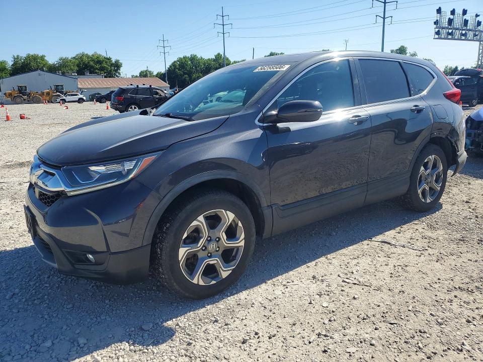 2017 Honda Cr-v VIN 2HKRW2H53HH685725 COPART salvage auction — REAR END, Oh - Cert Of Title-Salvage, sold $8,800 on 2026-07-02 (photo 1)