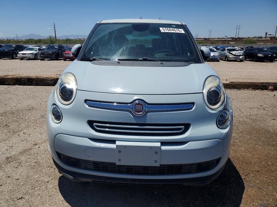 2014 Fiat 500l VIN ZFBCFABH7EZ028159 COPART salvage auction — MECHANICAL, Az - Certificate Of Title, sold $700 on 2026-07-10 (photo 5)