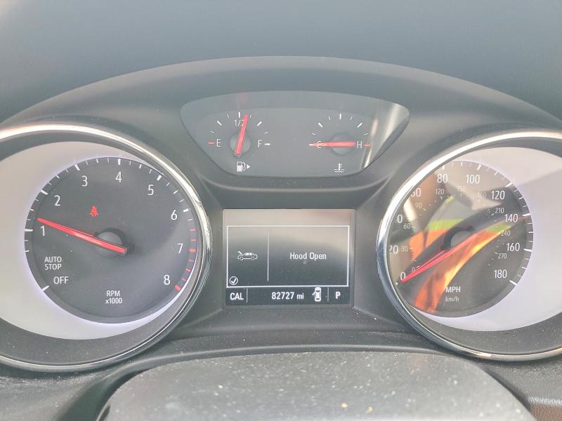2019 Buick Regal VIN W04GT8SX2K1028775 COPART salvage auction — FRONT END, Mi - Certificate Of Title, sold $4,400 on 2026-07-29 (photo 9)