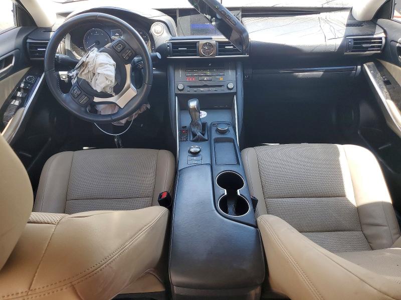 2019 Lexus Is VIN JTHBA1D28K5084080 COPART salvage auction — FRONT END, Tx - Salvage Vehicle Title, sold $2,150 on 2026-07-31 (photo 8)