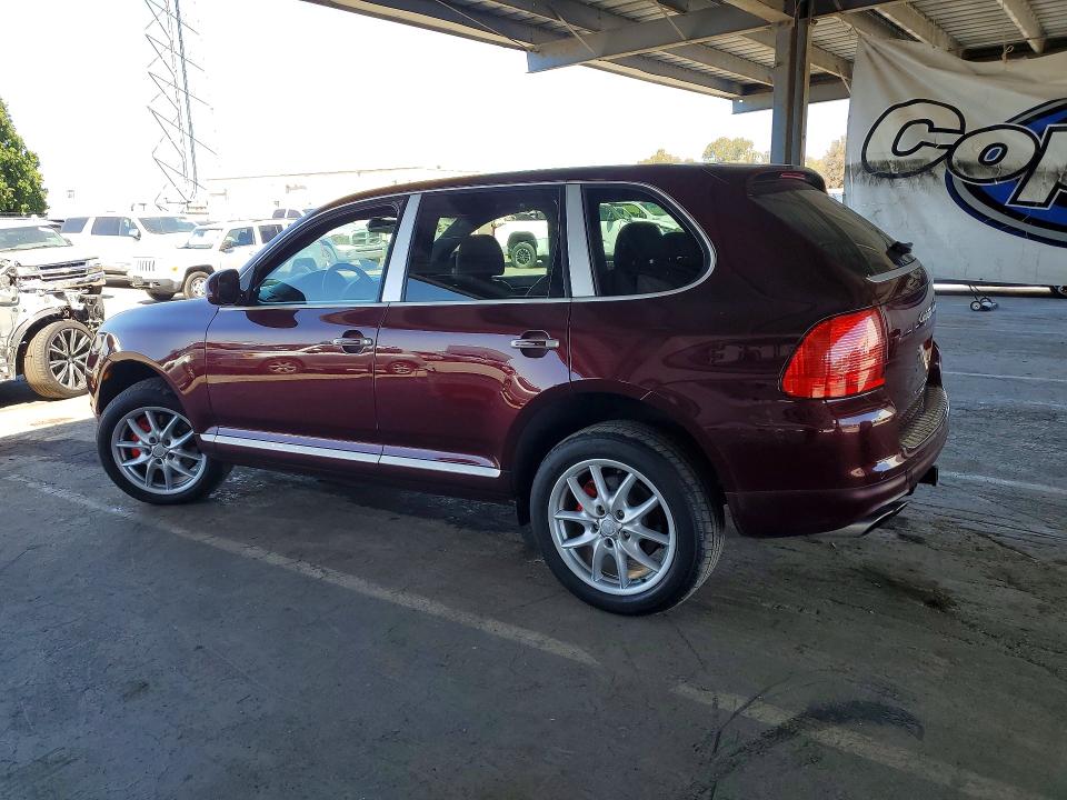 2005 Porsche Cayenne VIN WP1AC29P95LA91085 COPART salvage auction — FRONT END, Ca - Dis/Dlr/Exp Only Clean Title, sold $125 on 2026-07-09 (photo 2)