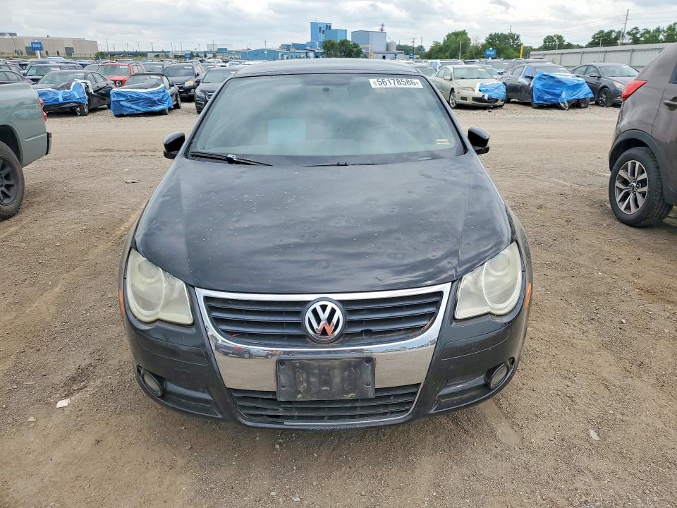 2009 Volkswagen Eos VIN WVWBA71F99V014075 COPART salvage auction — HAIL, Mo - Salvage Certificate Of Title, sold $875 on 2026-07-10 (photo 5)