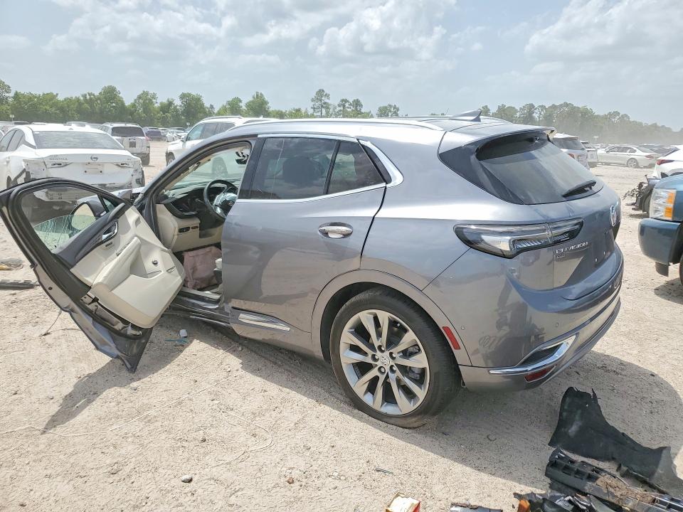 2022 Buick Envision VIN LRBFZSR42ND021190 COPART salvage auction — FRONT END, Tx - Salvage Vehicle Title, sold $800 on 2026-07-10 (photo 2)