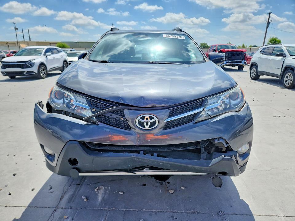 2013 Toyota Rav 4 VIN JTMWFREV8DD004376 COPART salvage auction — REAR END, Salvage Title, sold $225 on 2026-07-28 (photo 5)
