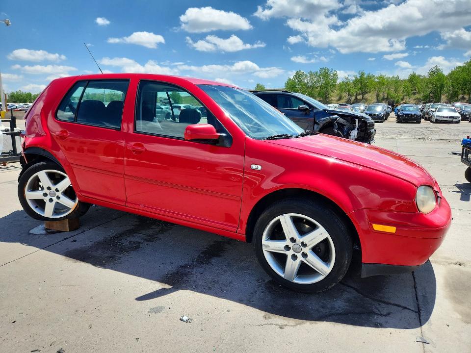2003 Volkswagen Golf VIN 9BWGK61J334003089 COPART salvage auction — REAR END, Co - Public - Salvage Title, sold $300 on 2026-07-27 (photo 4)