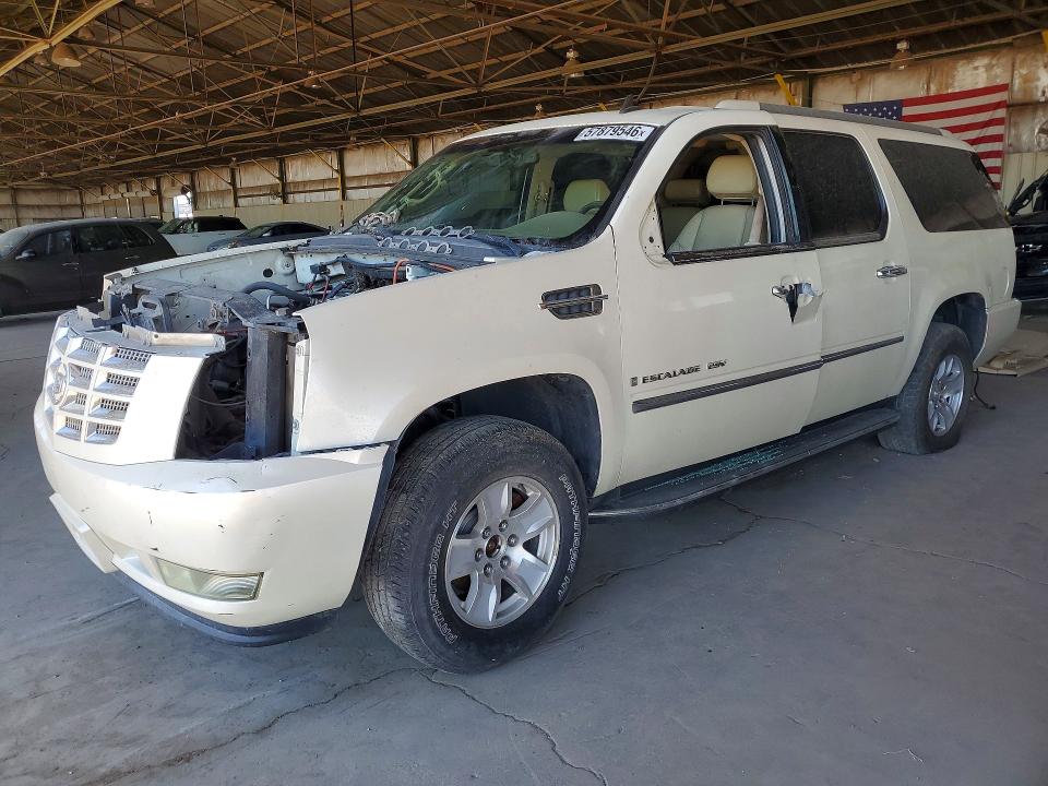 2008 Cadillac Escalade VIN 1GYFK66808R245838 COPART salvage auction — FRONT END, Az - Certificate Of Title, sold $500 on 2026-07-20 (photo 1)