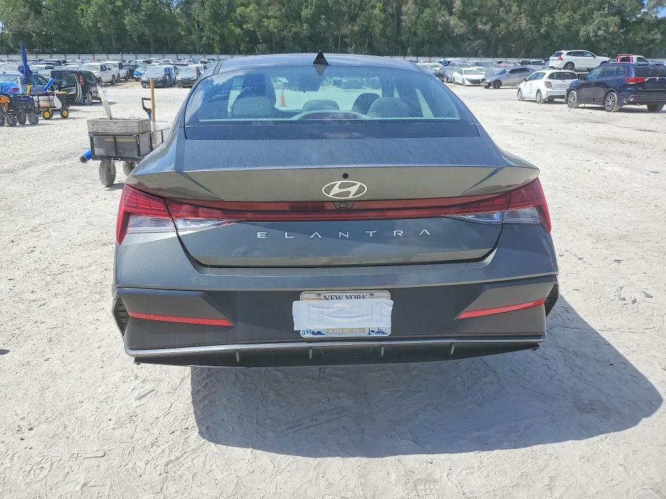 2025 Hyundai Elantra VIN KMHLS4DG0SU982352 COPART salvage auction — FRONT END, NY - CERTIFICATE OF TITLE (P), sold $12,700 on 2026-07-15 (photo 6)