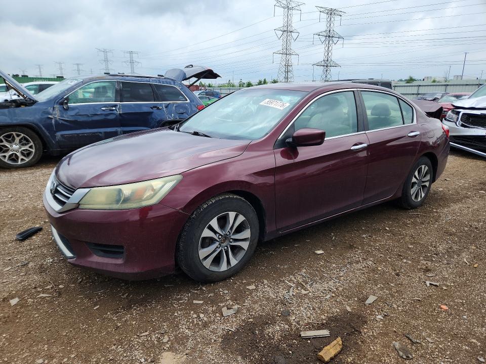 2013 Honda VIN 1HGCR2F31DA108435 COPART salvage auction — REAR END, Il - Salvage Certificate, sold $1,050 on 2026-07-09 (photo 1)