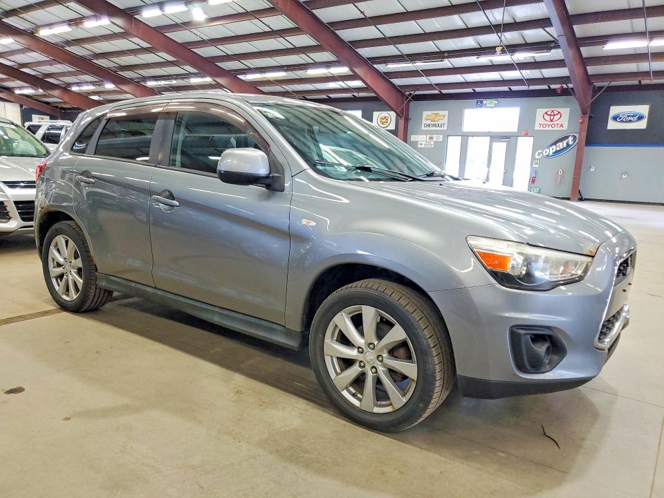 2014 Mitsubishi Outlander sport VIN 4A4AP3AU1EE001325 COPART salvage auction — REAR END, Va - Certificate Of Title, sold $1,550 on 2026-07-31 (photo 4)