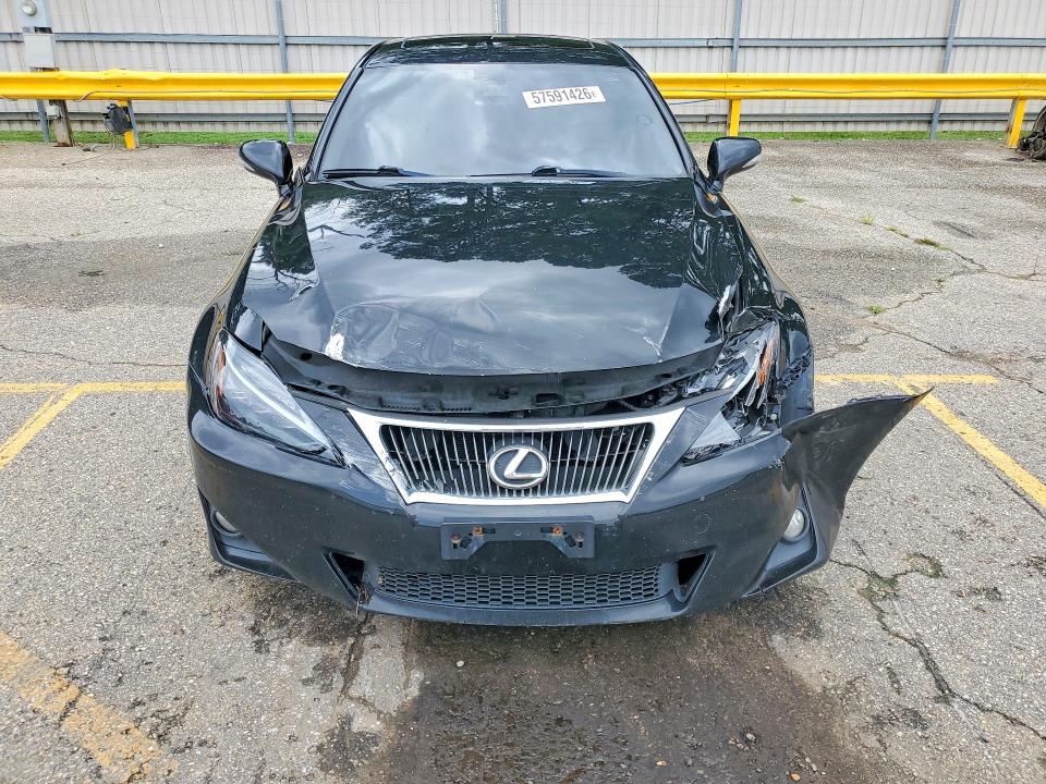2011 Lexus Is VIN JTHCF5C25B5048197 COPART salvage auction — FRONT END, Al - Cert Of Title-Salvage Title, sold $350 on 2026-07-27 (photo 5)