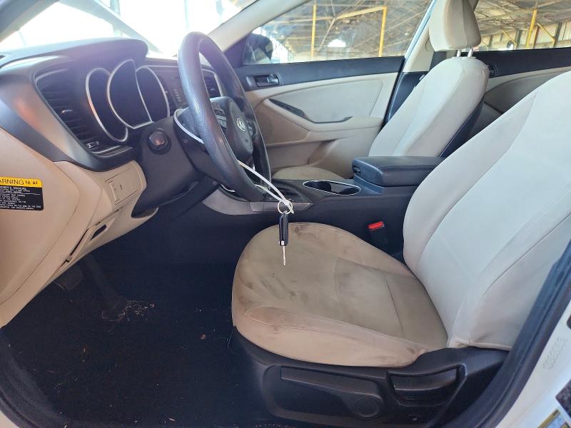 2015 Kia Optima VIN KNAGM4A72F5562948 COPART salvage auction — FRONT END, AZ - CERTIFICATE OF TITLE, sold $775 on 2026-07-13 (photo 7)