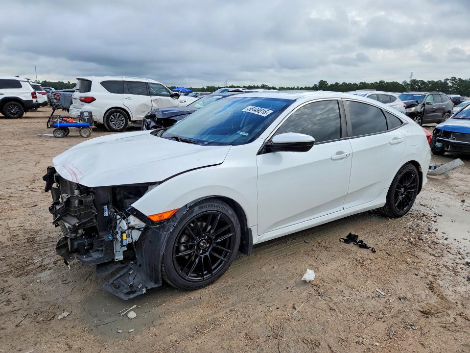 2018 Honda VIN JHMFC1F72JX041023 COPART salvage auction — FRONT END, Tx - Salvage Vehicle Title, sold $2,750 on 2026-07-14 (photo 1)