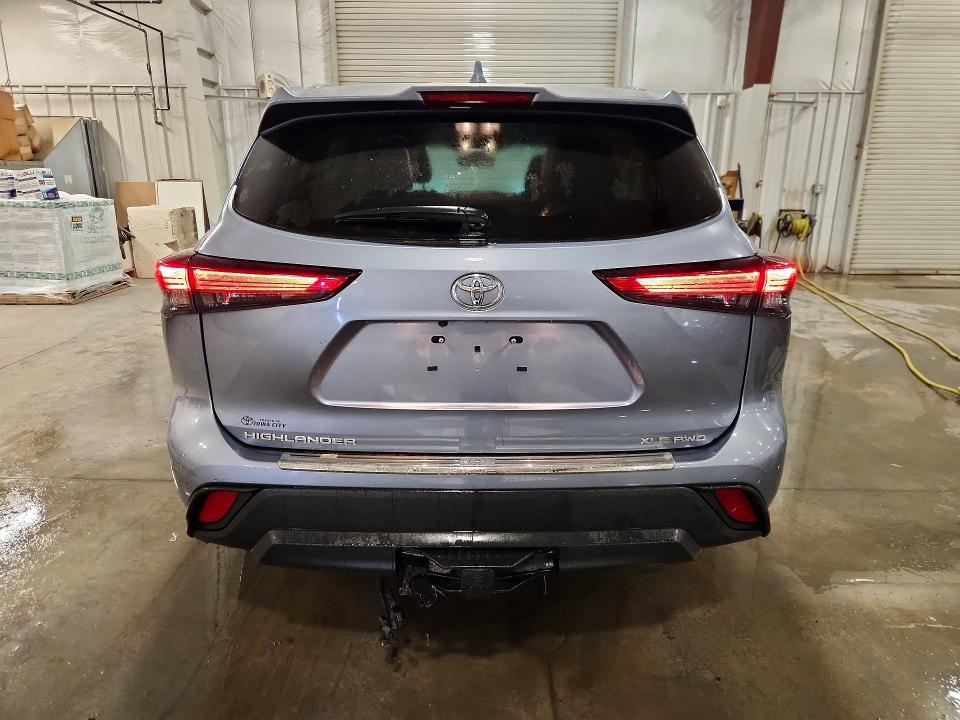 2020 Toyota Highlander VIN 5TDHZRBH4LS020608 COPART salvage auction — SIDE, Mn - Cert Of Title-Salvage, sold $2,250 on 2026-07-27 (photo 6)