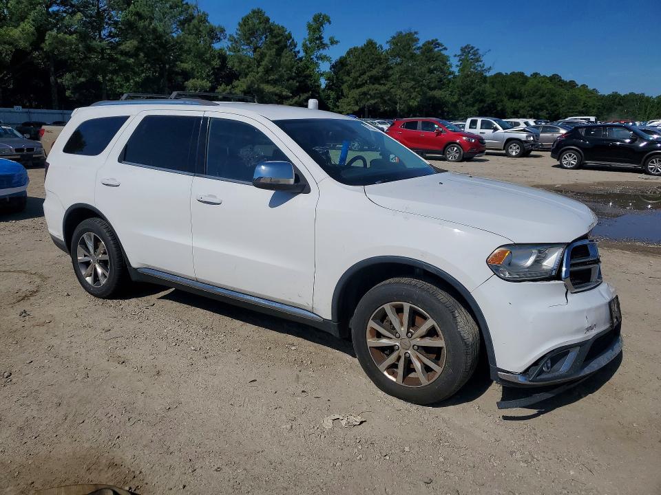 2016 Dodge Durango VIN 1C4RDHDG8GC322170 COPART salvage auction — FRONT END, Va - Certificate Of Title (P), sold $2,500 on 2026-07-28 (photo 4)