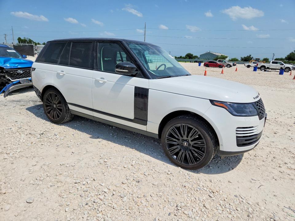 2019 Land rover RANGE ROVER VIN SALGS2RE8KA520360 COPART salvage auction — REAR END, Tx - Certificate Of Title, sold $12,200 on 2026-07-30 (photo 4)