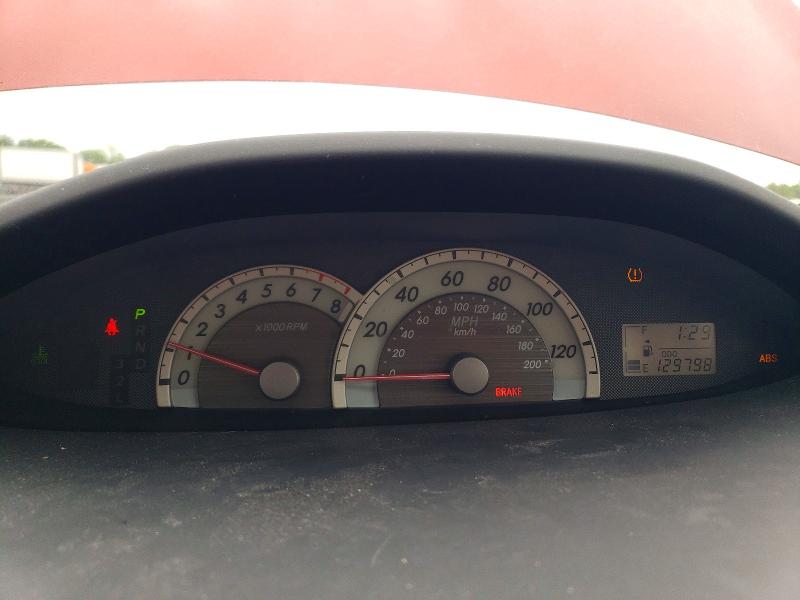 2008 Toyota Yaris VIN JTDBT923684007275 COPART salvage auction — REAR END, In - Cert Of Title-Salvage Title, sold $300 on 2026-07-21 (photo 9)