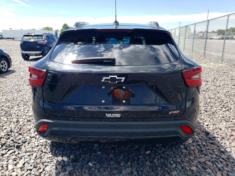 2025 Chevrolet VIN KL77LJEP8SC343364 COPART salvage auction — FRONT END, In - Cert Of Title-Salvage Title, sold $90 on 2026-07-21 (photo 6)