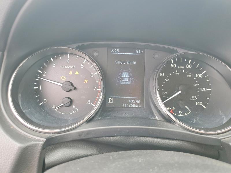 2017 Nissan Rogue VIN JN8AT2MV8HW270703 COPART salvage auction — FRONT END, Co - Salvage Title, sold $2,650 on 2026-07-30 (photo 9)