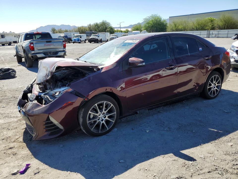2017 Toyota VIN 5YFBURHE3HP633708 COPART salvage auction — FRONT END, Nv - Salvage Title, sold $3,900 on 2026-07-28 (photo 1)