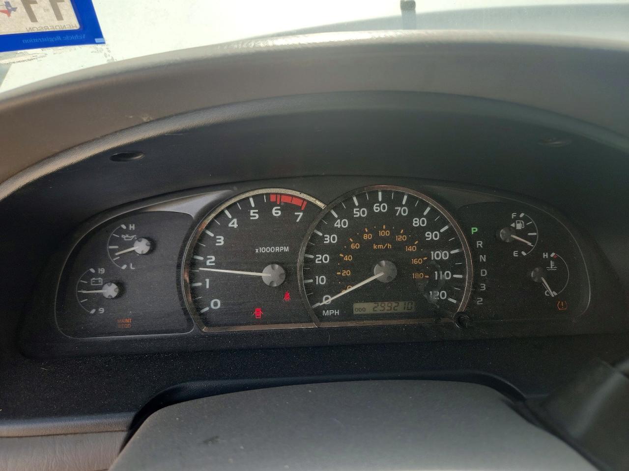 2006 Toyota Sequoia VIN 5TDZT34A36S269702 COPART salvage auction — Normal Wear, TX - CERTIFICATE OF TITLE, sold $1,150 on 2026-07-02 (photo 9)