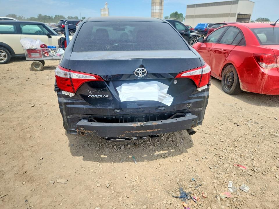 2015 Toyota Corolla VIN 5YFBURHE9FP351697 COPART salvage auction — REAR END, Ks - Cert Of Title-Salvage, sold $300 on 2026-07-30 (photo 6)