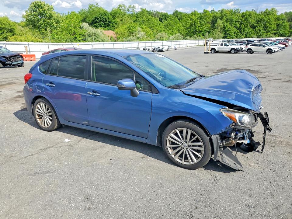 2015 Subaru Impreza VIN JF1GPAM68FH240086 COPART salvage auction — FRONT END, Pa - Certificate Of Salvage, sold $450 on 2026-07-14 (photo 4)