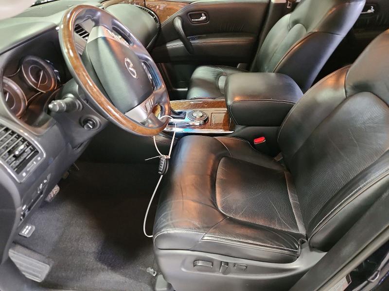 2017 Infiniti Qx80 VIN JN8AZ2NF8H9640472 COPART salvage auction — FRONT END, VA - CERT OF TITLE - SALVAGE, sold $3,700 on 2026-07-31 (photo 7)