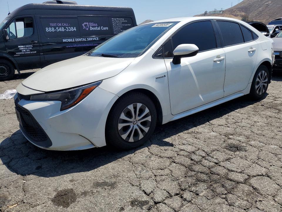 2021 Toyota Corolla VIN JTDEAMDE3MJ031405 COPART salvage auction — REAR END, Ca - Salvage Certificate, sold $6,000 on 2026-07-09 (photo 1)