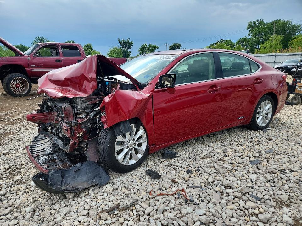 2013 Lexus ES VIN JTHBW1GG4D2028375 COPART salvage auction — FRONT END, IL - SALVAGE CERTIFICATE, sold $775 on 2026-07-10 (photo 1)