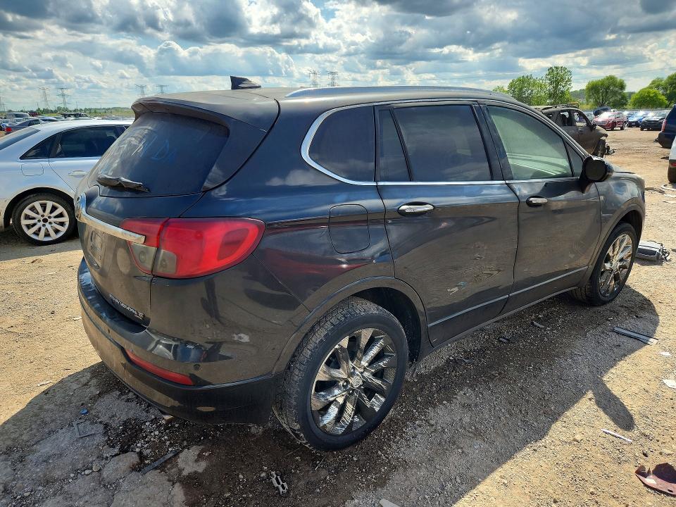 2018 Buick Envision VIN LRBFX3SX9JD001593 COPART salvage auction — BURN, IL - SALVAGE CERTIFICATE, sold $2,500 on 2026-07-28 (photo 3)