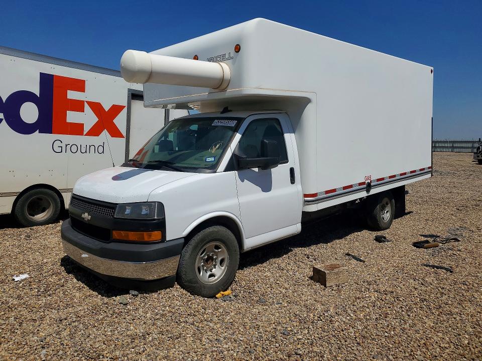 2019 Chevrolet Express 3500 VIN 1HA0GSFG9KN003718 COPART salvage auction — MECHANICAL, Tx - Certificate Of Title, sold $1,700 on 2026-07-09 (photo 1)
