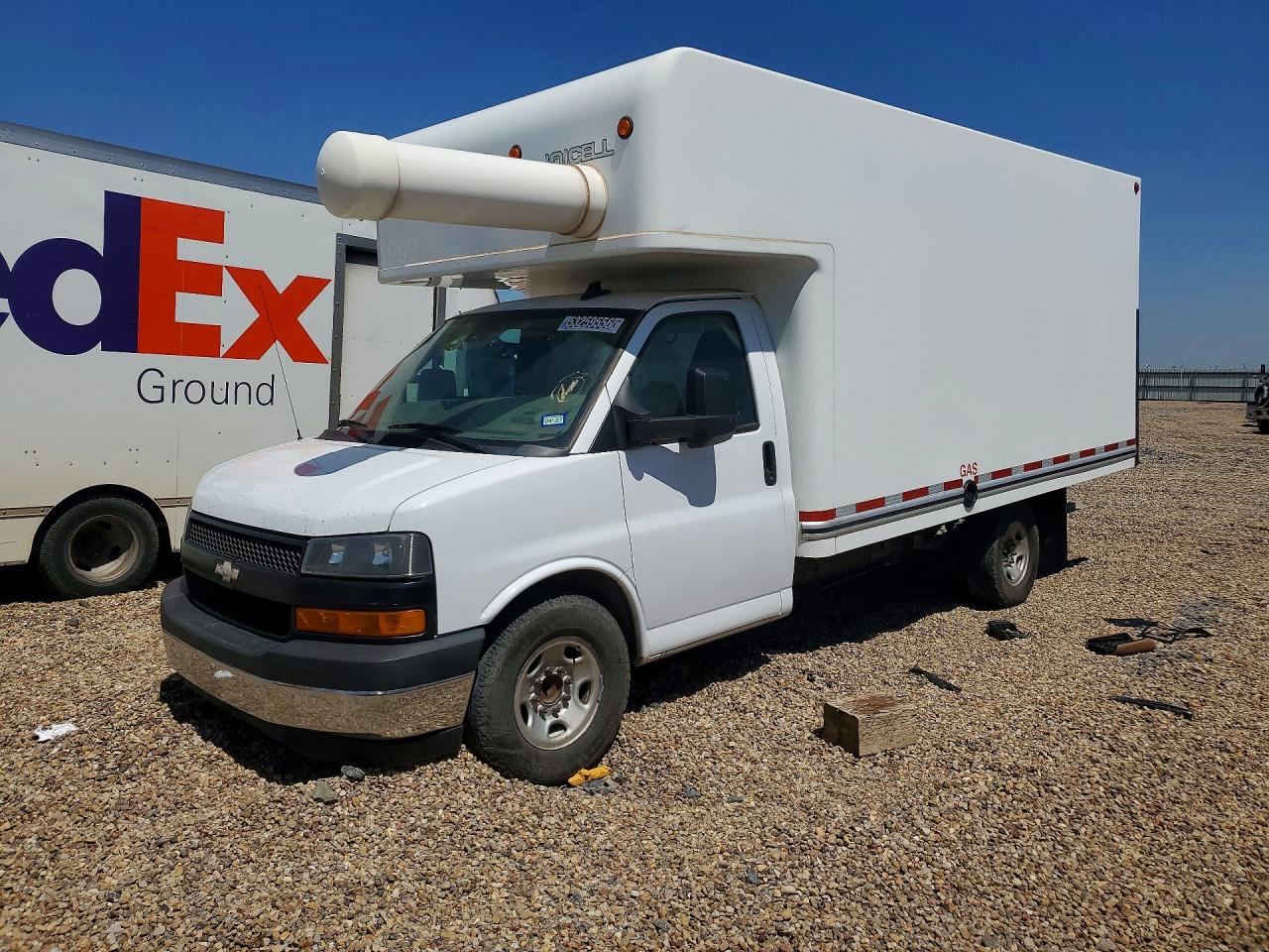 2019 Chevrolet Express 3500 VIN 1HA0GSFG9KN003718 COPART salvage auction — Mechanical, TX - CERTIFICATE OF TITLE, sold $1,700 on 2026-07-09 (photo 1)