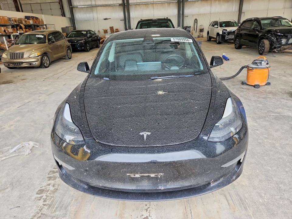 2022 Tesla Model 3 VIN 5YJ3E1EA8NF191326 COPART salvage auction — REAR END, Ne - Cert Of Title-Salvage, sold $825 on 2026-07-21 (photo 5)
