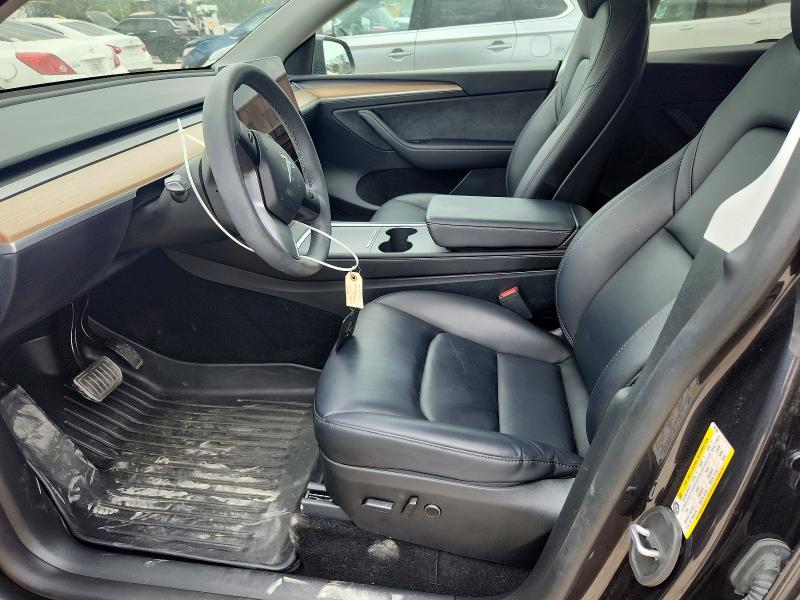 2024 Tesla Model y VIN 7SAYGDEE0RF987856 COPART salvage auction — HAIL, Ks - Cert Of Title-Salvage, sold $200 on 2026-07-30 (photo 7)