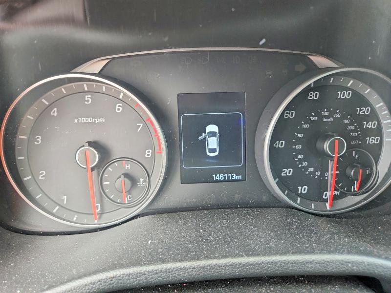 2018 Hyundai Elantra VIN KMHD04LB3JU720775 COPART salvage auction — FRONT END, Fl - Cert Of Title Slvg Rebuildable, sold $2,200 on 2026-07-09 (photo 9)