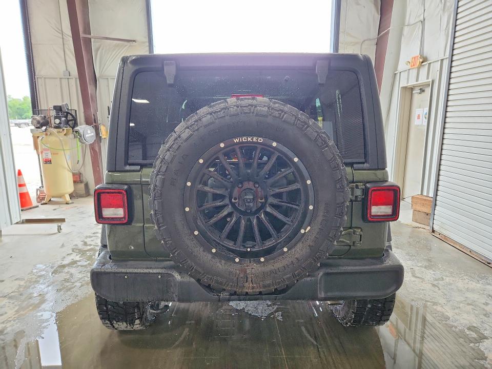 2022 Jeep Wrangler unlimited VIN 1C4HJXDG7NW165533 COPART salvage auction — NORMAL WEAR, IL - CERTIFICATE OF TITLE, sold $23,000 on 2026-07-16 (photo 6)