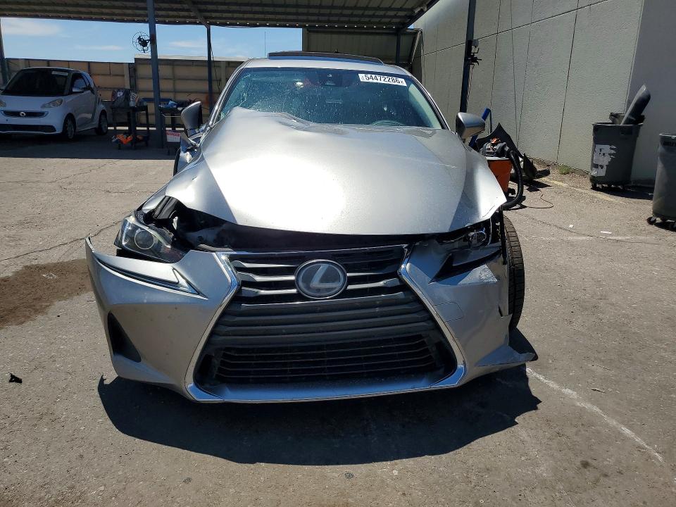 2019 Lexus Is VIN JTHBA1D28K5084080 COPART salvage auction — FRONT END, Tx - Salvage Vehicle Title, sold $2,150 on 2026-07-31 (photo 5)