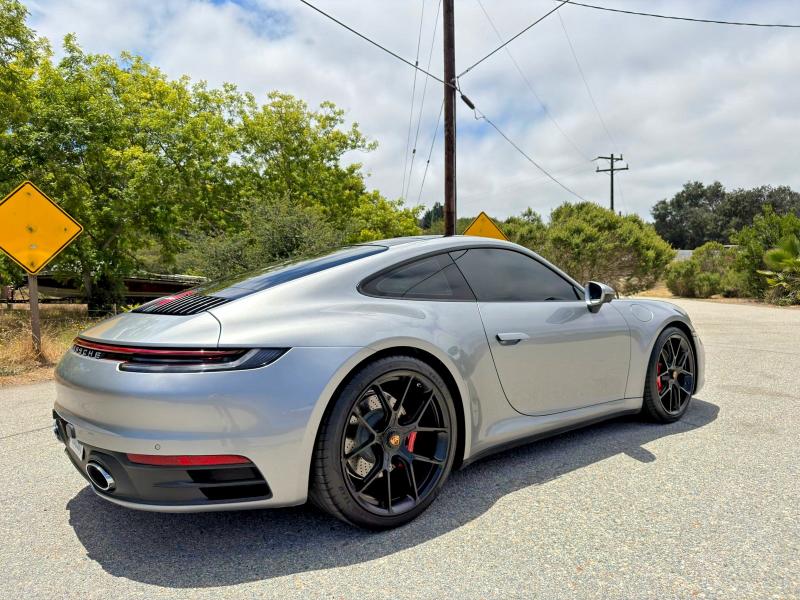2021 Porsche 911 VIN WP0AB2A96MS223242 COPART salvage auction — NORMAL WEAR, Ca - Dlr/Dis/Exp Only Salvage Title (P), sold $73,500 on 2026-07-02 (photo 4)