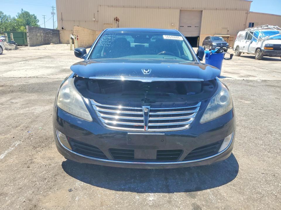 2014 Hyundai Equus VIN KMHGH4JH8EU085071 COPART salvage auction — REAR END, Sc - Cert Of Title-Salvage, sold $1,600 on 2026-07-31 (photo 5)