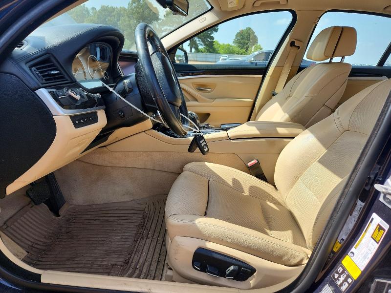 2015 BMW 5er VIN WBAKP9C50FD980005 COPART salvage auction — WATER/FLOOD, TX - SALVAGE TITLE-FLOOD DAMAGE (P), sold $550 on 2026-07-27 (photo 7)