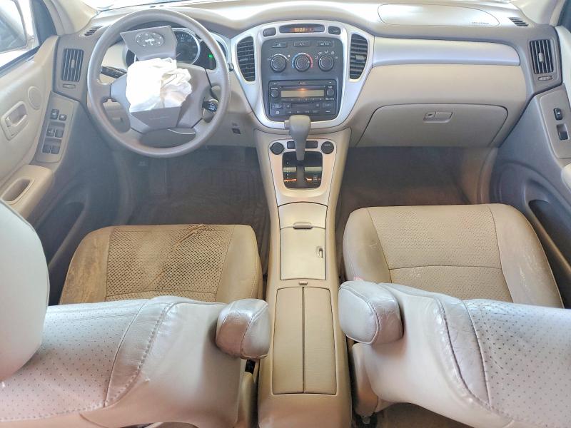 2004 Toyota Highlander VIN JTEGP21A740026674 COPART salvage auction — FRONT END, Ga - Cert Of Title-Salvage, sold $250 on 2026-07-30 (photo 8)
