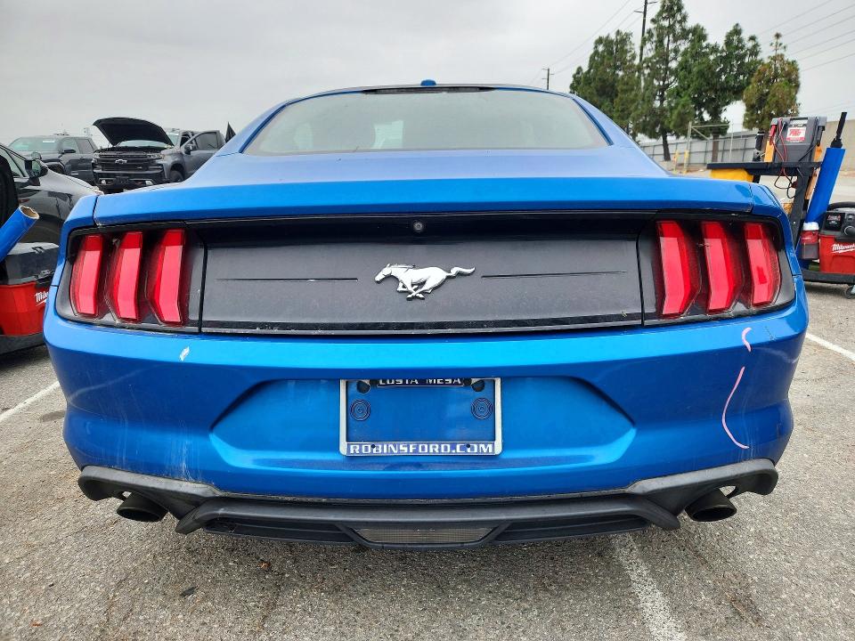 2019 Ford Mustang VIN 1FA6P8TH6K5118913 COPART salvage auction — FRONT END, Ca - Salvage Certificate, sold $4,900 on 2026-07-02 (photo 6)