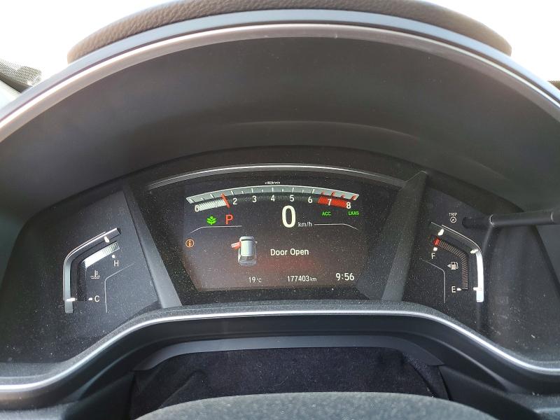 2018 Honda Cr-v VIN 2HKRW2H81JH116890 COPART salvage auction — NORMAL WEAR, On - Permit No Brand - Unfit, sold $11,900 on 2026-07-03 (photo 9)