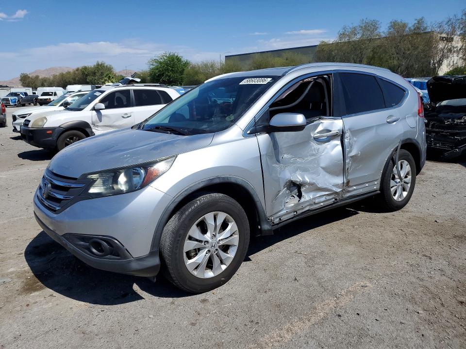 2012 Honda Cr-v VIN JHLRM3H7XCC009647 COPART salvage auction — SIDE, Nv - Salvage Title, sold $2,250 on 2026-07-28 (photo 1)