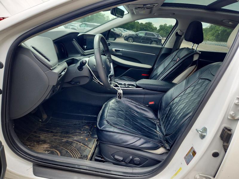 2022 Hyundai Sonata VIN KMHL14JA4NA226371 COPART salvage auction — FRONT END, Pa - Certificate Of Salvage, sold $7,600 on 2026-07-16 (photo 7)