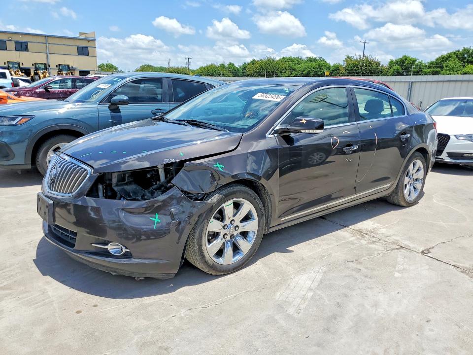 2013 Buick Lacrosse VIN 1G4GF5E32DF293315 COPART salvage auction — FRONT END, TX - SALVAGE VEHICLE TITLE, sold $625 on 2026-07-06 (photo 1)