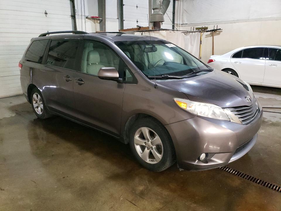 2014 Toyota Sienna VIN 5TDDK3DC6ES092270 COPART salvage auction — FRONT END, Ak - Certificate Of Vehicle Title, sold $6,000 on 2026-07-14 (photo 4)